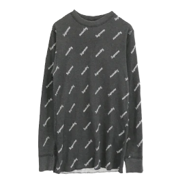 Supreme ヘインズ サーマル クルーネック 長袖 Tシャツ【中古】