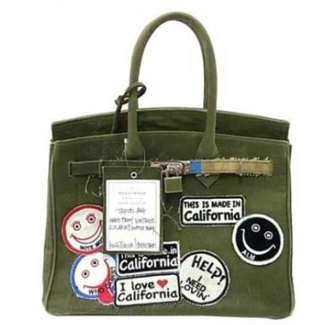 NEIGHBORHOOD ネイバーフッド 22SS 221GONH-CG01 ID . TOTE / C-LUGGAGE ロゴプリント コットントート バッグ【新古品】【未使用】【中古